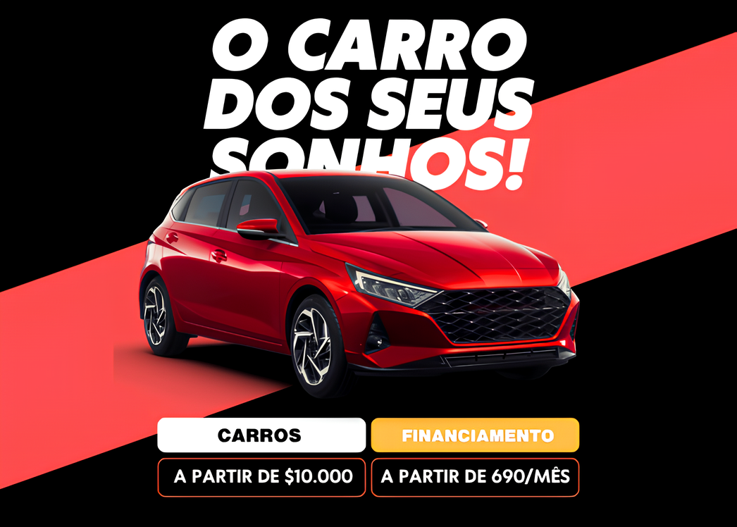 O carro dos seus sonhos